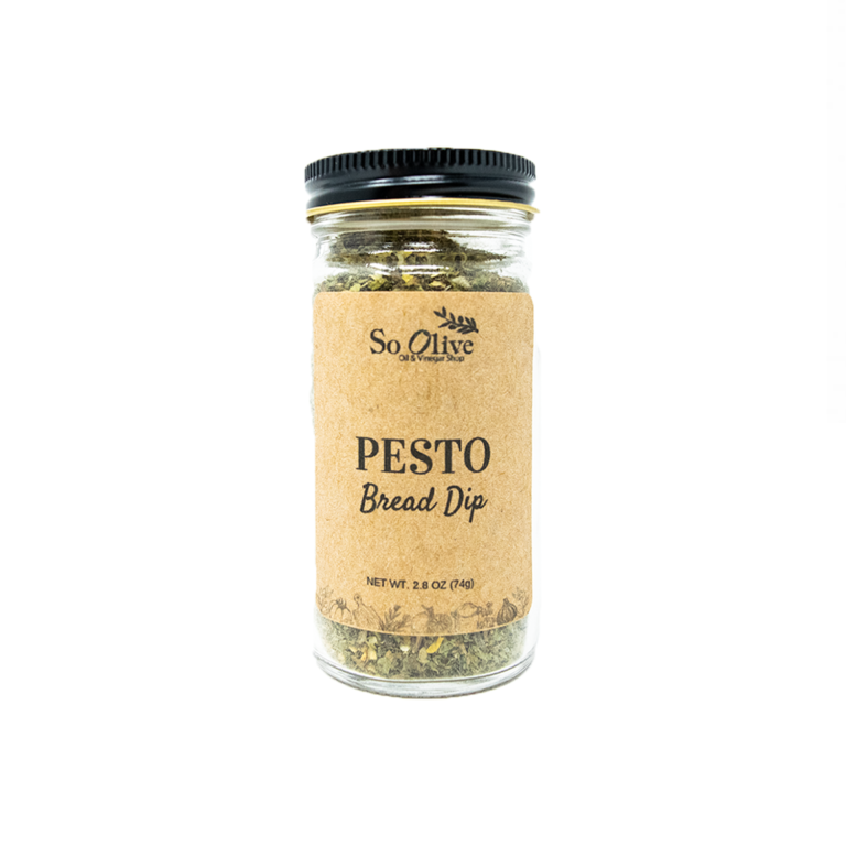 Pesto Bread Dip So Olive
